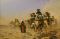 Napoleón y su Estado Mayor en Egipto Orientalismo árabe griego Jean Leon Gerome